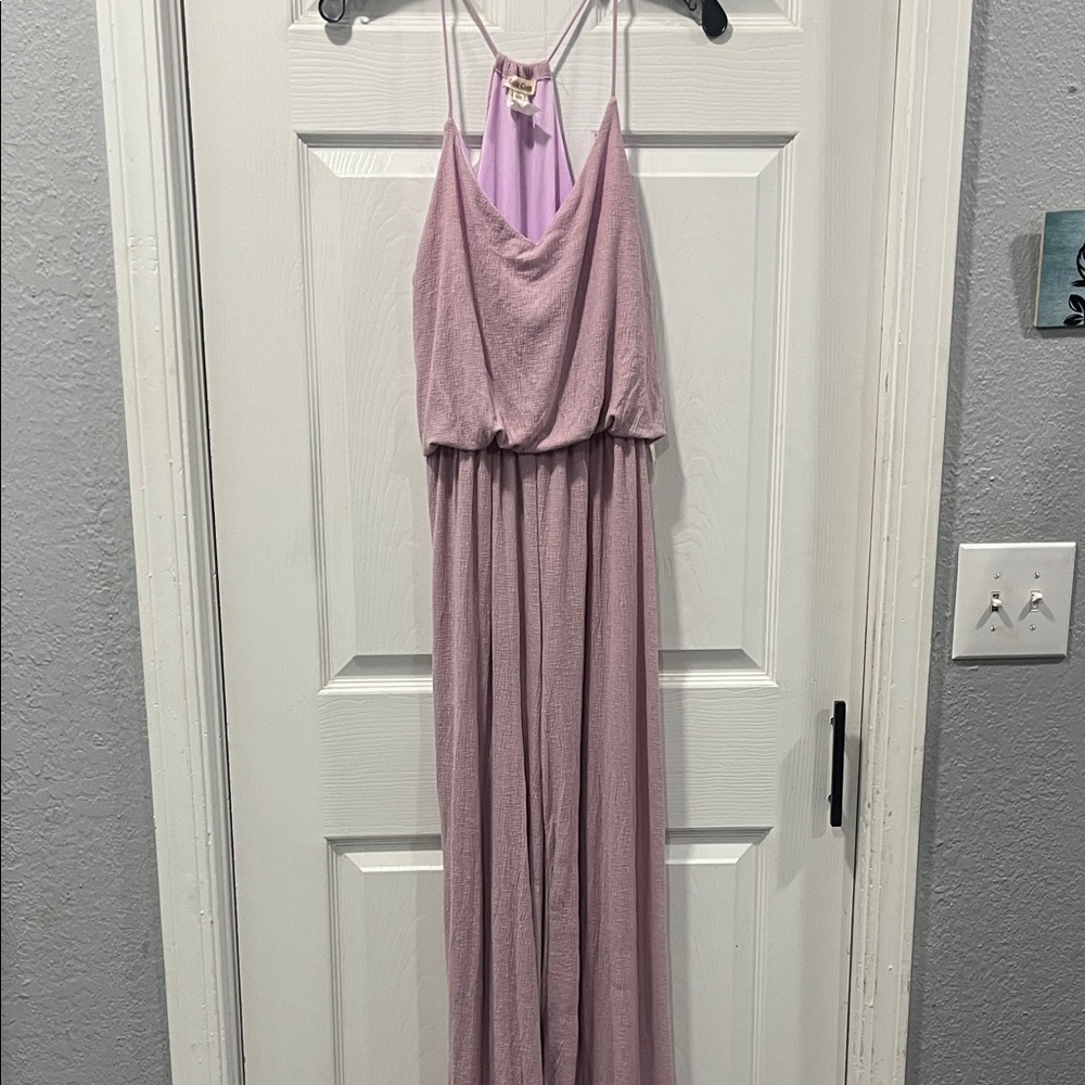 Rolla Coster Mauve Sleeveless Jumpsuit